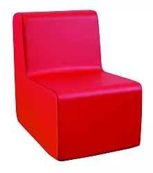 Detské mäkké kreslo, výška sedenia 17 cm