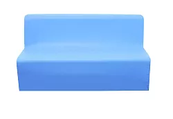 3 miestna detská pohovka, výška sedenia 17 cm