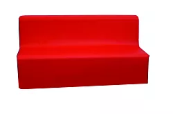 3 miestna detská pohovka, výška sedenia 25 cm