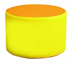 Okrúhly detský taburet, výška sedenia 25 cm