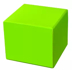 Štvorcový taburet, výška sedenia 30 cm