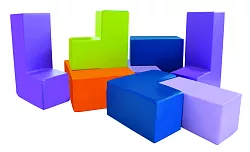 Priestorový solitér - TETRIS komponenty