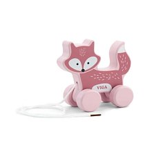 Drevená ťahacia hračka - Líška