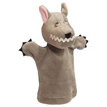 Maňuška plyšová 18cm - Vlk