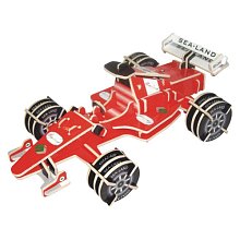 Drevené 3D puzzle - Formula farebná
