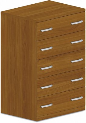 Komoda zásuvková 80x60x145cm - Buk biely