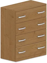 Komoda zásuvková 80x40x110cm - Dub Lindberg