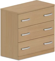 Komoda zásuvková 80x40x75cm - Dub Lindberg