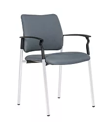 Rokovacia stolička - 2170 C Rocky - koženka modrá