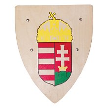 Drevený štít - Znak