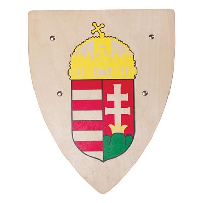 Drevený štít - Znak