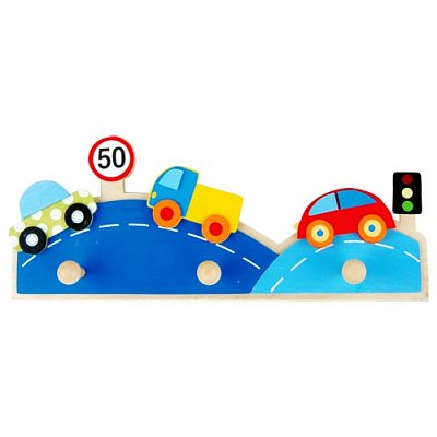 Drevený detský vešiak I - Cesty