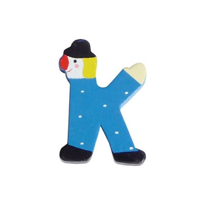 Drevené písmenko K (3,6 cm)