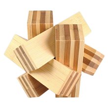 Drevený hlavolam veľký - Hviezda II