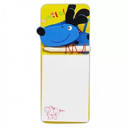 Poznámkový blok s ceruzkou - Pes