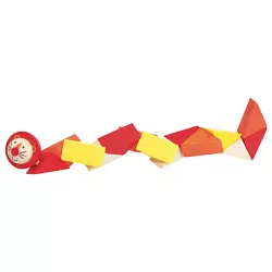 Drevený skladací had - Lev