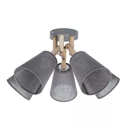 Stropná lampa Vaio 50x50x30cm - Sivá