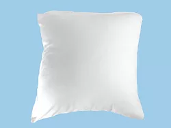 Dekoračná obliečka na vankúšiky jersey 40x40cm - Biela