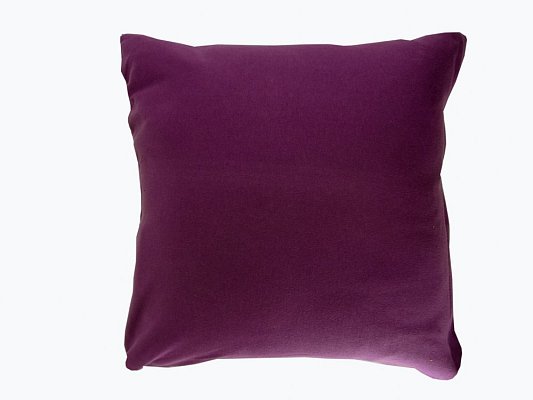 Dekoračná obliečka na vankúšiky jersey 40x40cm - Fialová