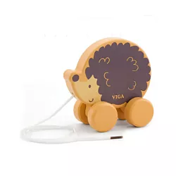 Drevená ťahacia hračka - Ježko