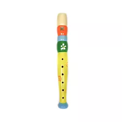 Drevená flauta malá - Kytička