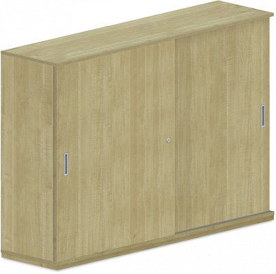 Skriňa s posuvnými dverami 160x40x110cm - Wenge