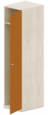 Šatníková skriňa 50x62x205cm - Brillint white