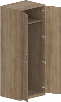Šatníková skriňa 80x62x205cm - Buk biely