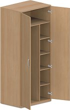 Šatníková skriňa 90x62x205cm - Buk biely