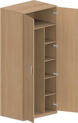 Šatníková skriňa 90x62x205cm - Buk biely