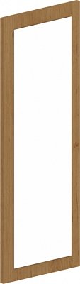 Zrkadlo 40x100cm - Buk biely