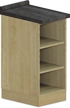 Spodná skrinka otvorená 60x60x90cm - Wenge