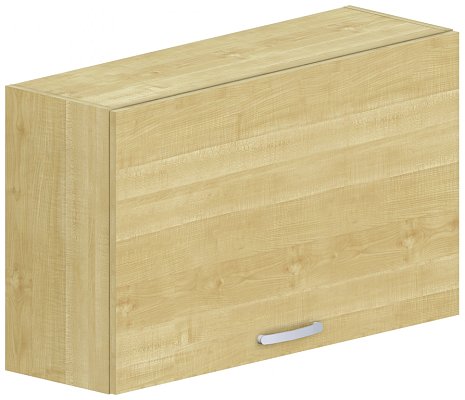 Horná skrinka s výklopnými dverami 100x32x60cm - Wenge