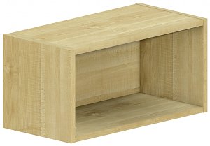 Horná skrinka otvorená 60x30x30cm - Biela