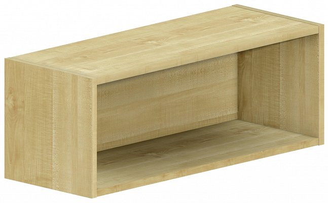 Horná skrinka otvorená 80x30x30cm - Biela