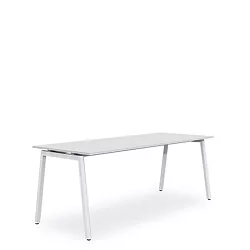 Stôl pracovný, podnož 160x80cm - Biela