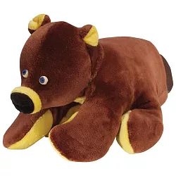 Maňuška plyšová 22 cm - Medveď