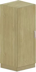 Vysoká skriňa vstavaná 60x60x150cm - Sivá