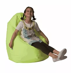 Sedací pytel Bless - 65x65x70cm - Koženka modrá