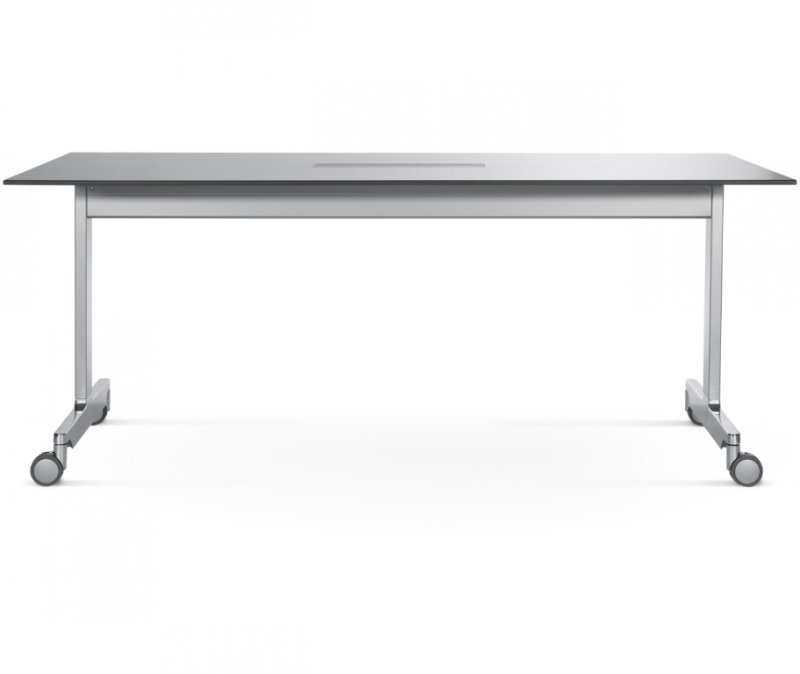 Obdĺžnikový stôl - n_table 3994-832 160x80cm - Tm.sivá