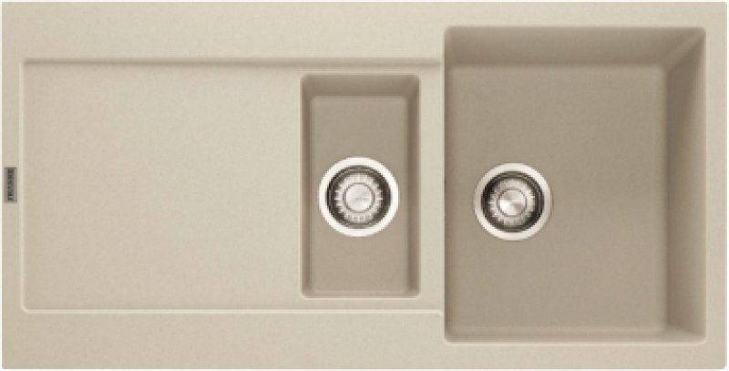 Fragranitový drez 97x50cm - Šedý kameň