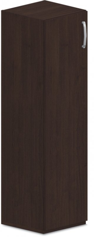 Skriňa policová, dvierka 40x42x145cm - Sivá