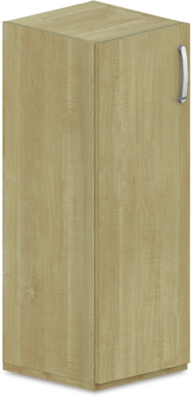 Skriňa policová, dvierka 40x42x110cm - Sivá