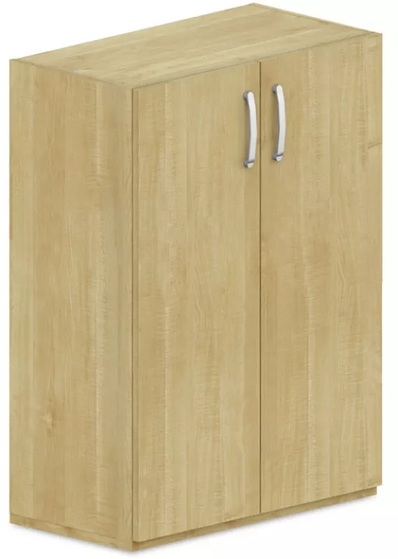 Skříň policová, dvířka 80x42x110cm - Třešeň