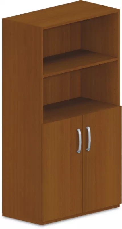 Skriňa policová, dvierka/nika 80x42x145cm - Wenge