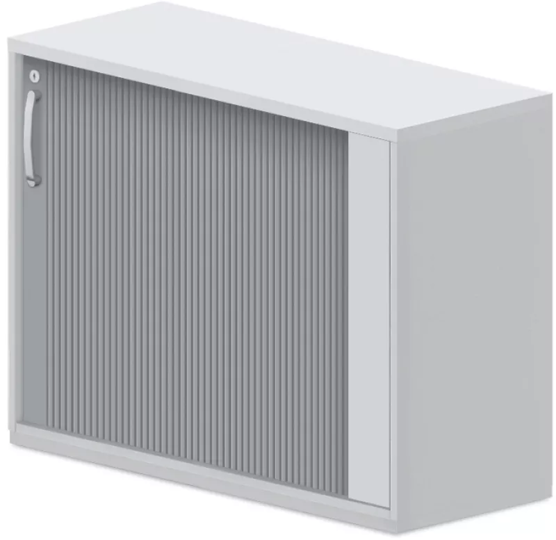 Stolová skriňa s roletou 100x42x75cm - Javor