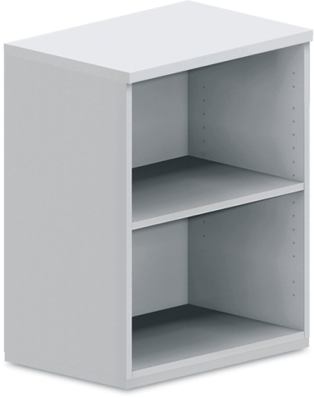 Stolová skriňa policová 60x42x75cm - Sivá