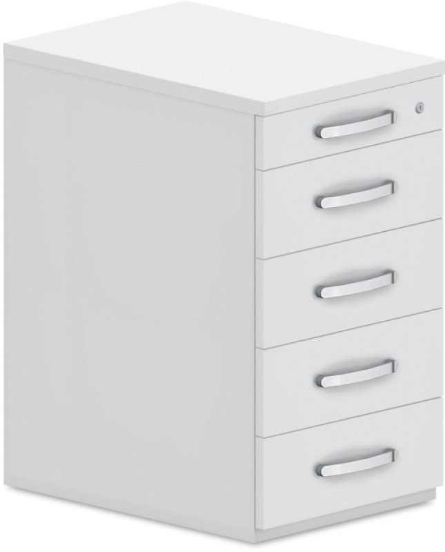 Stolový kontajner 43x58x75cm - Sivá