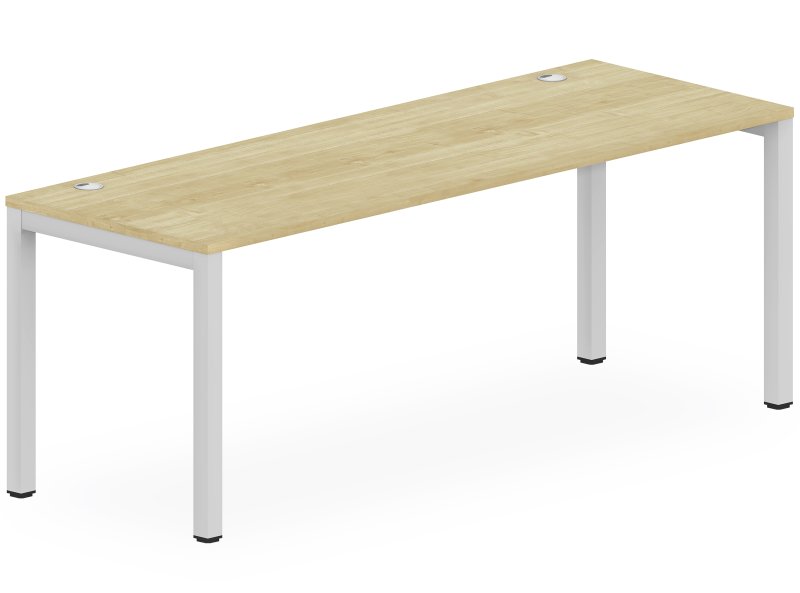 Stôl pracovný, podnož 200x100cm - Sivá