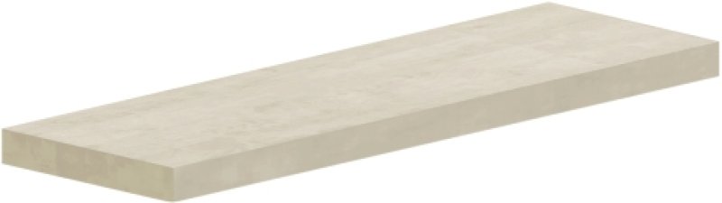 Polica rovná 80x25x3, 6cm - Jaseň